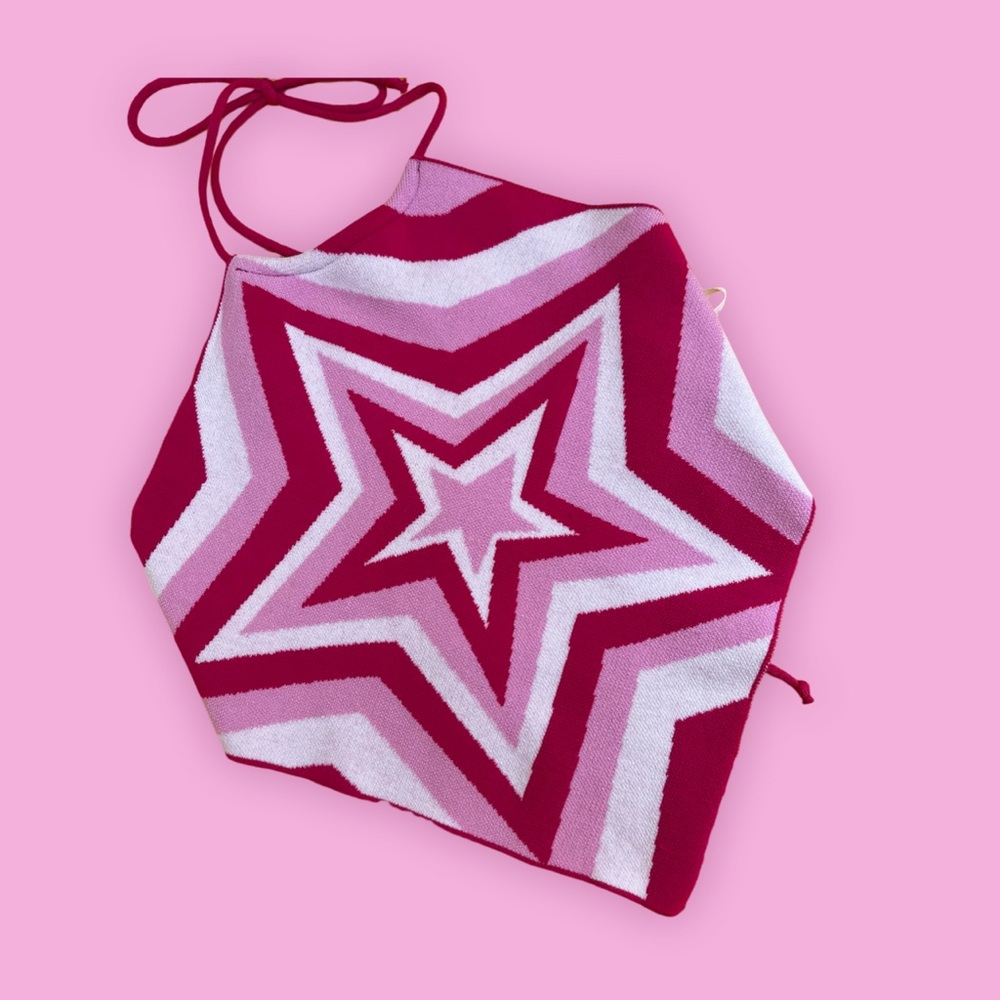 Pink Halter Top